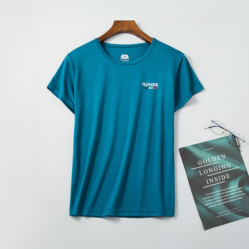 Áo thun nam thể thao đẹp, áo phông nam chạy bộ lụa băng ROHSE thấm hút, co giãn, thoáng khí thoải mái khi vận động