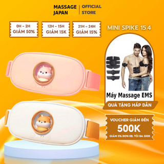 Máy massage bụng kinh nguyệt với tử cung ấm, Đai massage bụng kinh Đai giảm đau bụng kinh nguyệt,giảm đau bụng kinh