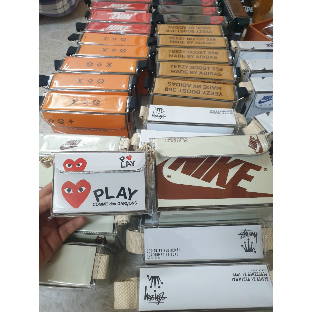 Túi hộp đeo chéo Nike Custom, túi hộp Box giày đeo chéo Nike Custom mini