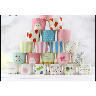 Cốc cupcake cứng đáy 5 cm ,7cm