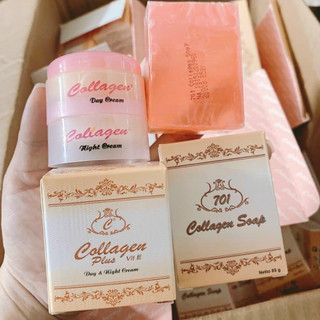 Set Bộ Collagen Plus 701 Dưỡng Da Mặt