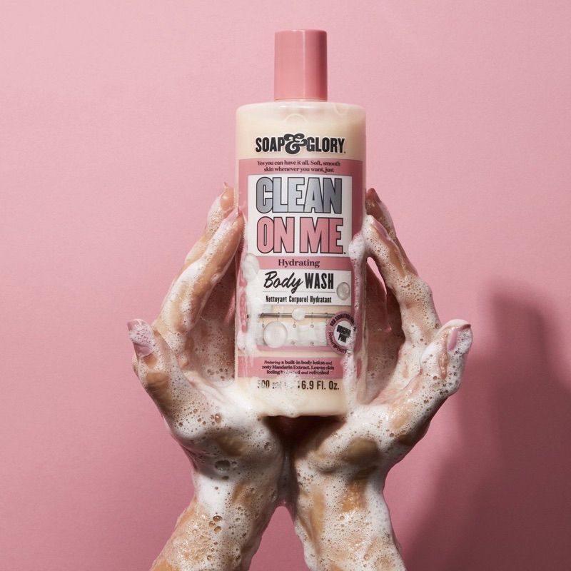 Sữa tắm Soap &amp; Glory - Original Pink Clean On Me 500ml