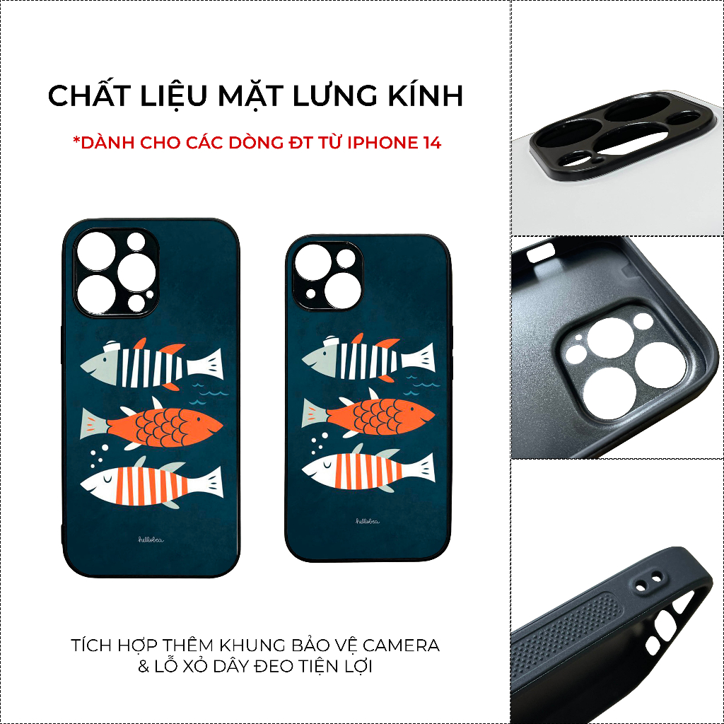 Ốp lưng Unique Case dành cho iPhone hình cá Animal ANI058