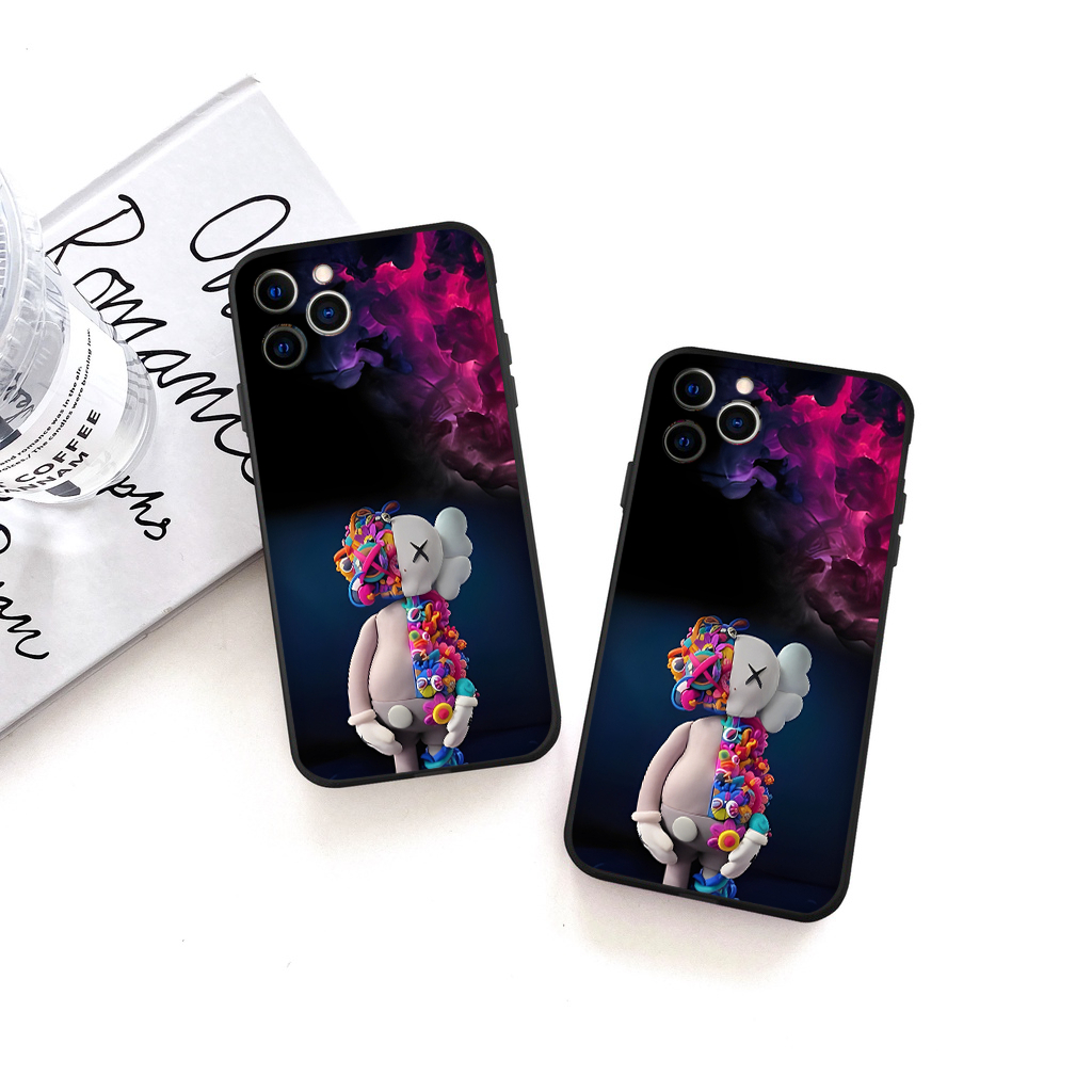 Ốp Điện Thoại hình Kaw.s siêu đẹp Cho iPhone 13 12 7 8 Plus X Xr Xs Max 11 12 Pro Max SE 20 q1166
