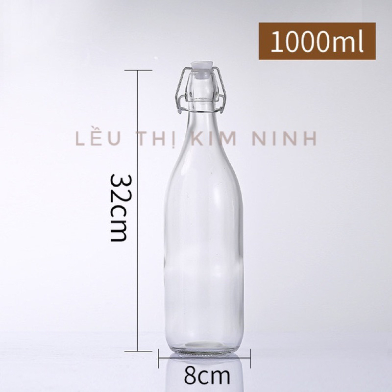 Chai nắp gài dụng tích 250-1000ml