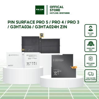 [Surface] Pin Máy Tính Xách Tay, Pin Laptop SURFACE PRO 5 / PRO 4 / PRO 3 / G3HTA036 / G3HTA024H PIN ZIN
