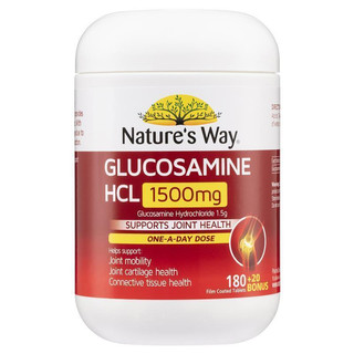 Viên uống bổ xương khớp nature's way glucosamine 1500mg 180 + 20 bonus tablets