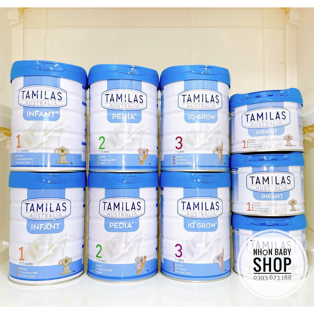 Sữa bột Tamilas Autralia 400g/900g