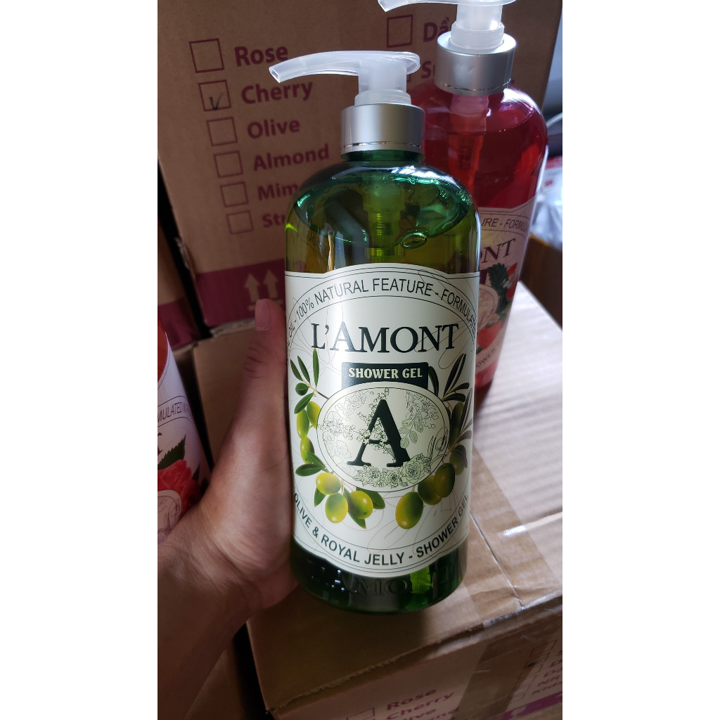 Sữa Tắm LAmont En Provence Đủ Mùi Hương 1000ml/chai
