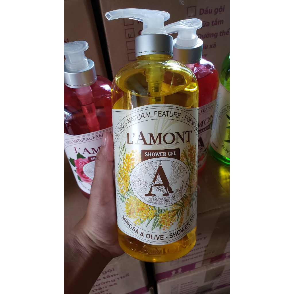 Sữa Tắm LAmont En Provence Đủ Mùi Hương 1000ml/chai