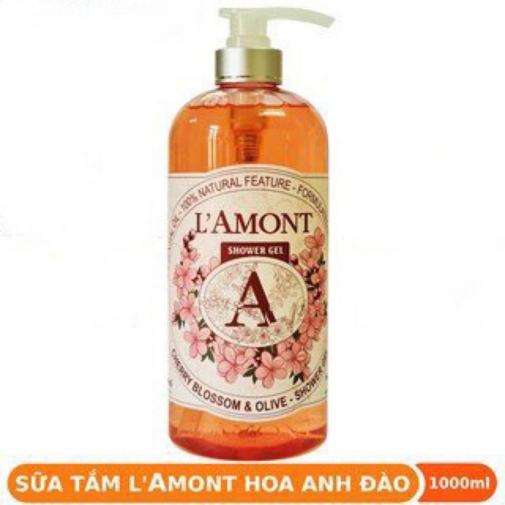 Sữa Tắm LAmont En Provence Đủ Mùi Hương 1000ml/chai