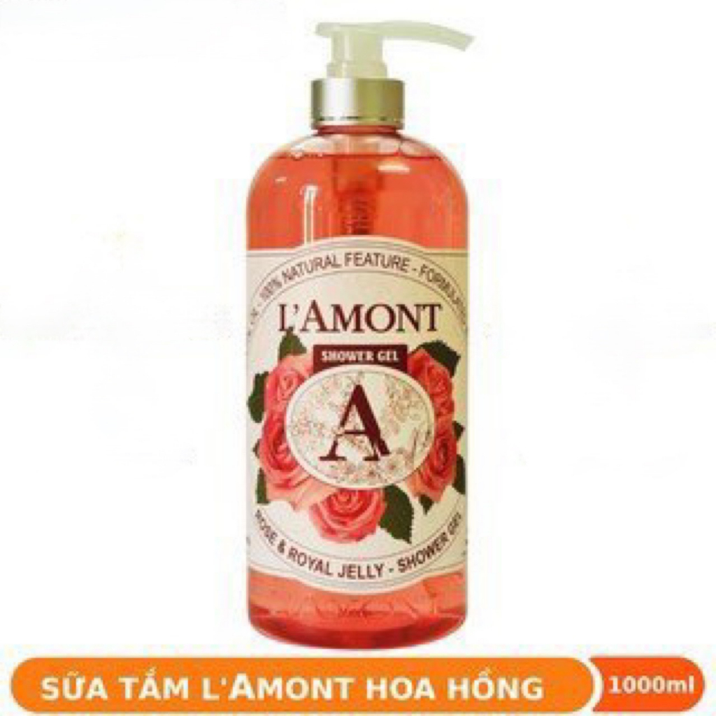 Sữa Tắm LAmont En Provence Đủ Mùi Hương 1000ml/chai