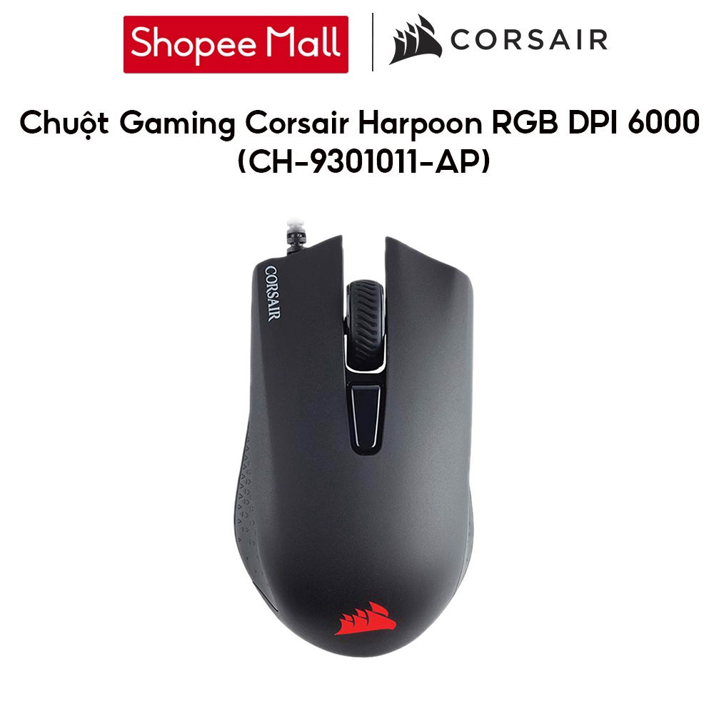 Chuột Gaming Corsair Harpoon RGB DPI 6000 CH-9301011-AP