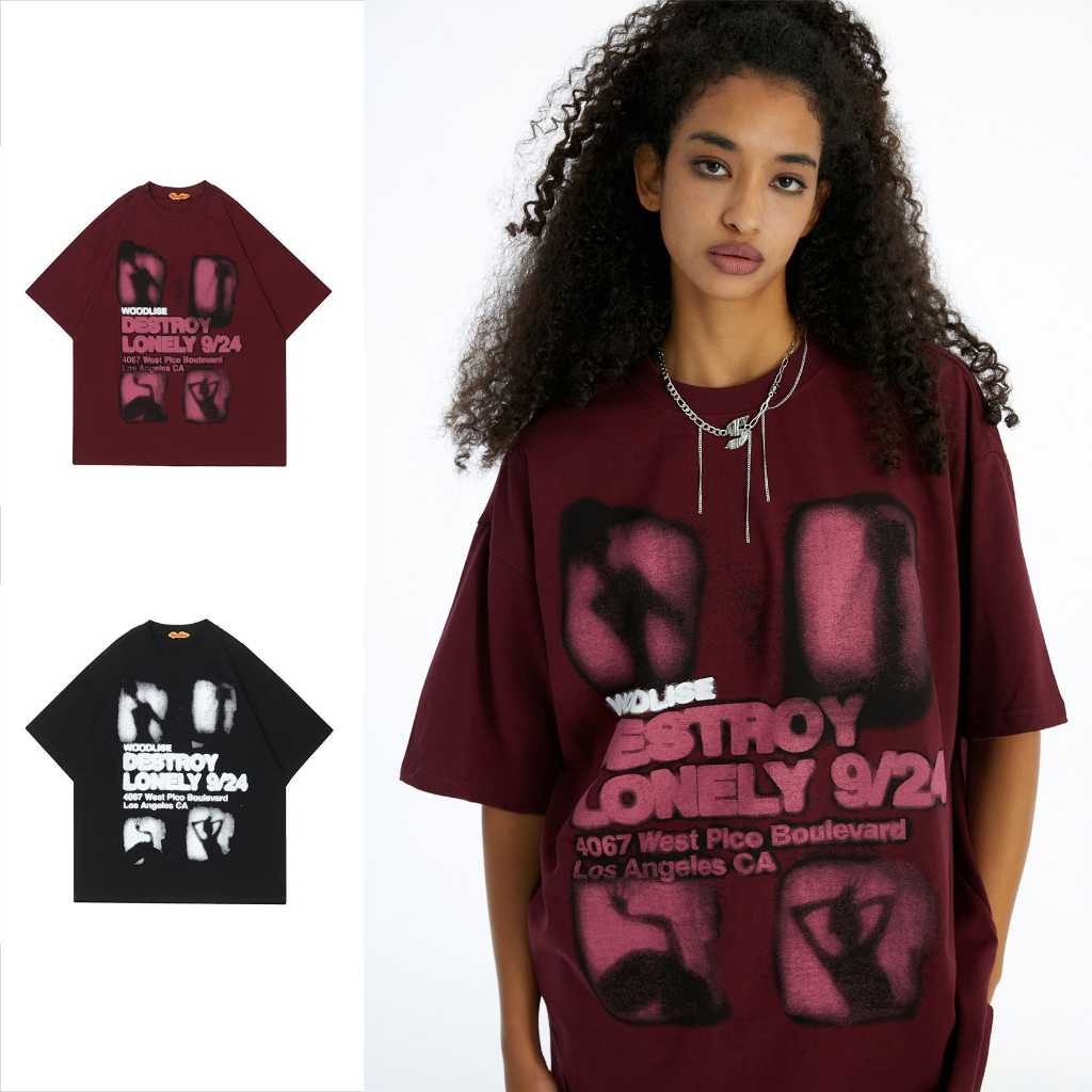 Áo thun DESTROY LONELY áo unisex nam nữ phong cách streetwear đường phố 2023