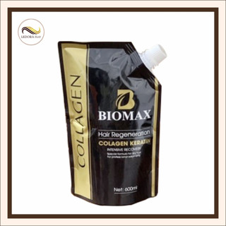 Kem ủ tóc biomax 600ml- 1000ml, kem hấp phục hồi biomax siêu mềm mượt