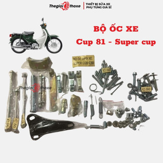Full bộ ốc xe cub, cub 81, cub 82, cub 50, ốc dàn xe super cup c50 - thế giới thợ xe