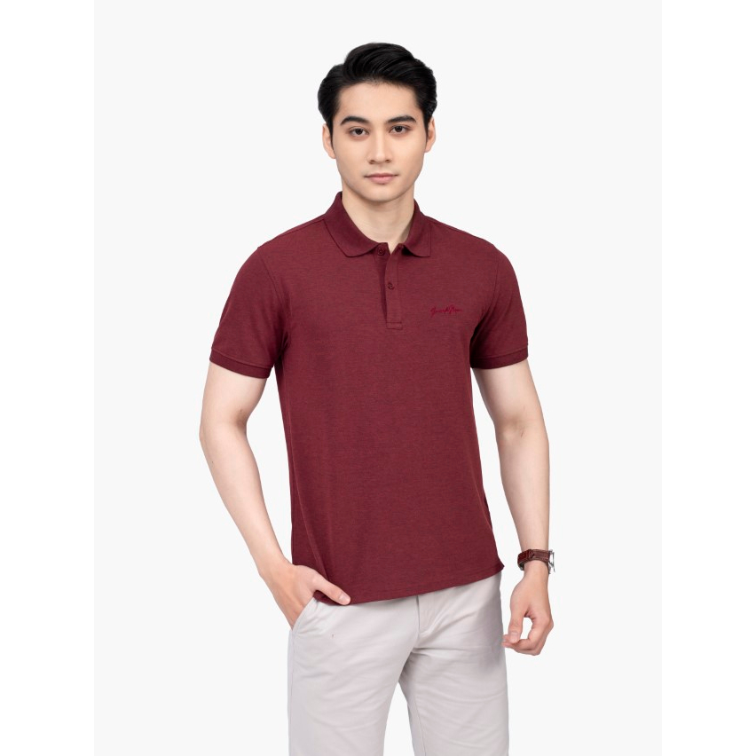 Áo thun polo nam INSIDEMEN cao cấp thêu logo tinh tế sang trọng IPS047S2