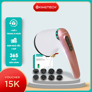  Máy Massage Cầm Tay Dành Cho Chị Em KINGTECH YT-1803 - Mát Xa Toàn Thân Đa Năng Chuyên Eo Bụng Cổ - Bảo Hành 12 Tháng 