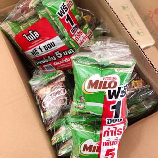12 tặng 1 viên bim snack milo - ngũ cốc ăn sáng milo thái lan