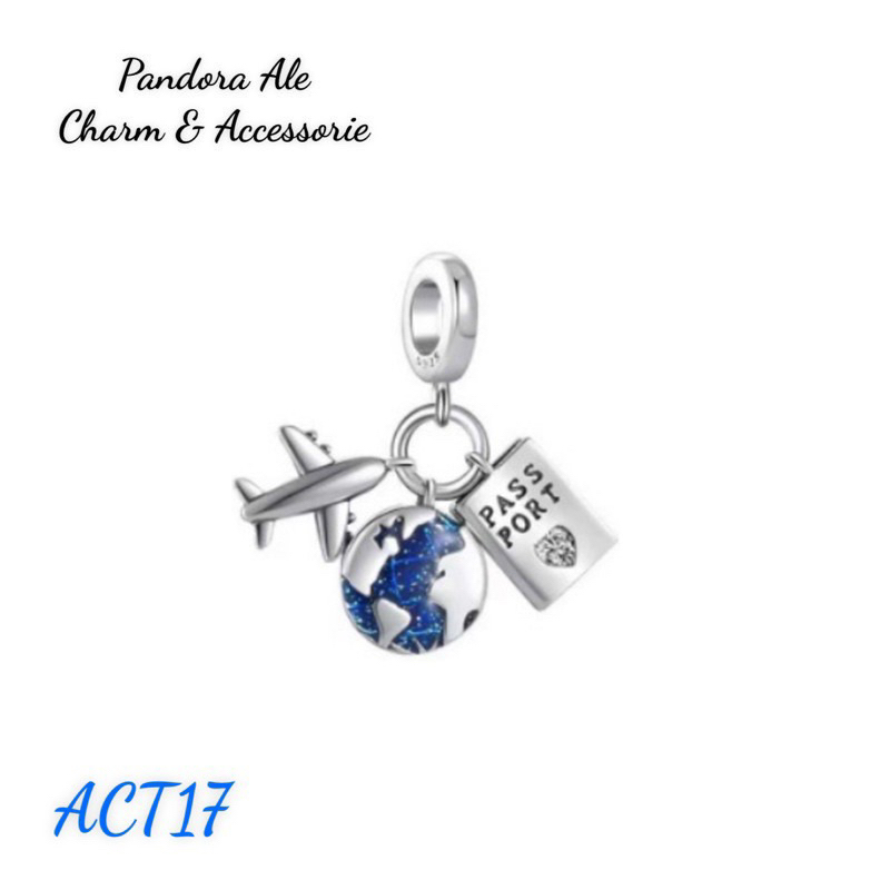 PAN ALE CHARM TREO TRAVEL BẠC S925