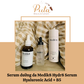 Serum dưỡng da cấp ẩm và phục hồi Medik8 Hydr8 Serum (Hyaluronic Acid + B5)