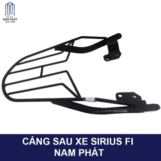 Cảng Sau Givi Xe Sirius Fi Sơn Tĩnh Điện Đen Ba ga Baga Tay Dắt Tay Nắm Sau Tay Xách Si rút Fi Cản