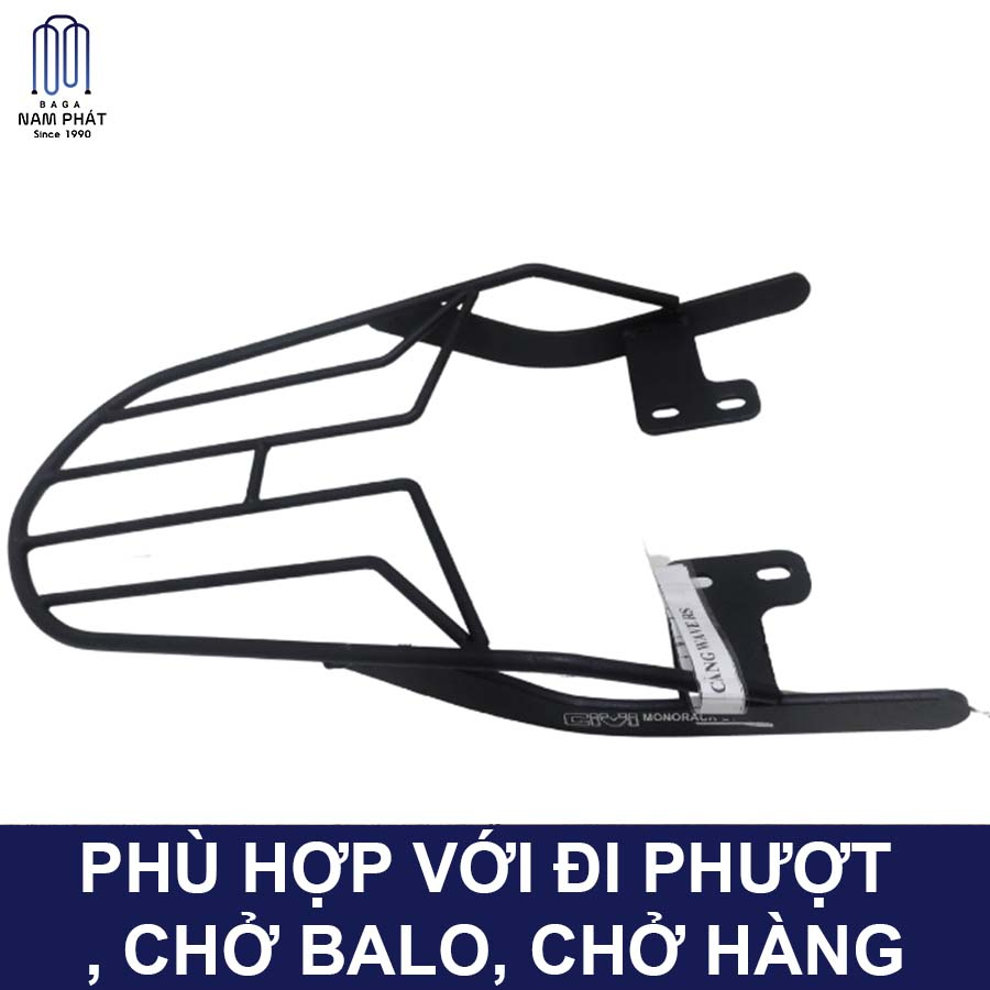 Baga Cảng Kiểu Givi Dành Cho Xe Wave Rs, Wave @, Wave Alpha 2016, Wave S100