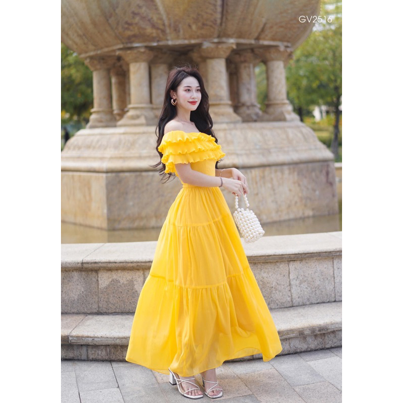 Maxi bèo trễ vai hottrend