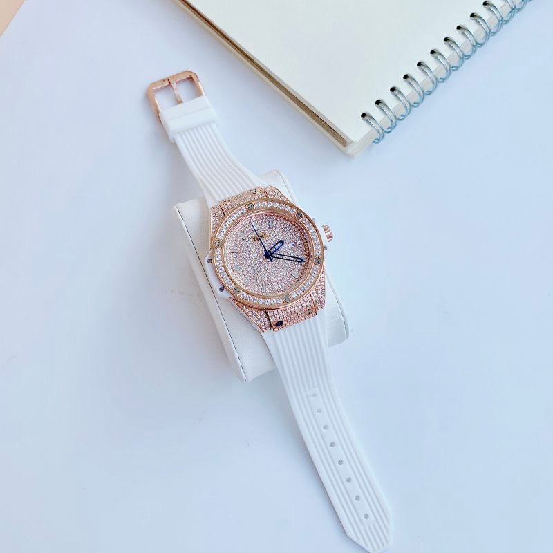 Đồng Hồ Nữ Xcer B0635 White Silicon Strap - Vỏ Rose Gold , Máy Quartz - Pin , Size 34mm