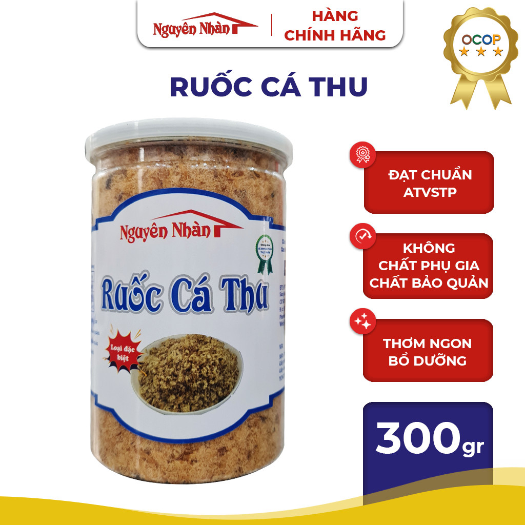Ruốc Cá Thu - 300g - 1kg - Nguyên Nhàn