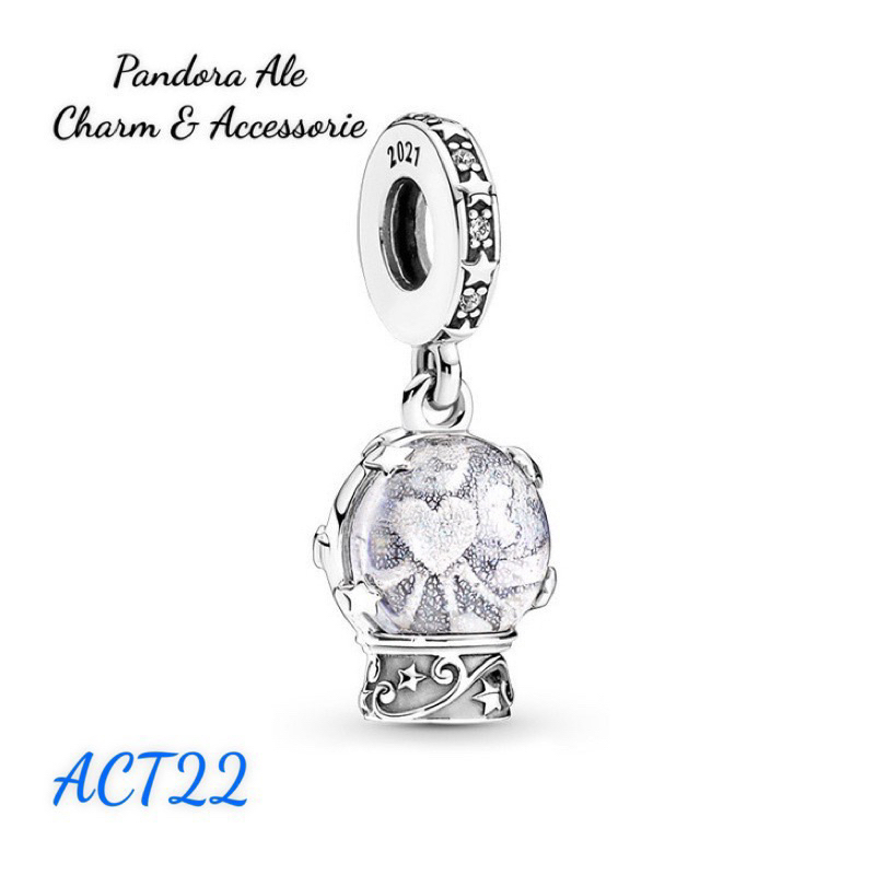 PAN ALE CHARM TREO QUẢ CẦU TUYẾT BẠC S925