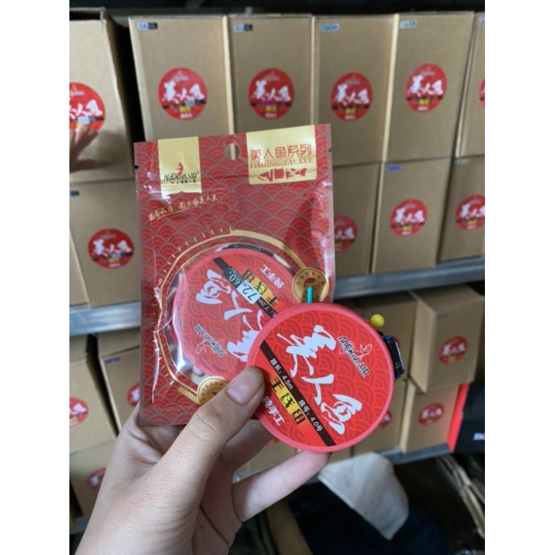 cước trục câu đài buộc sẵn Mỹ Nhân Ngư 3m6 tới 8m1