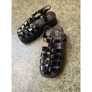 Giày sandal platform xuất xịn