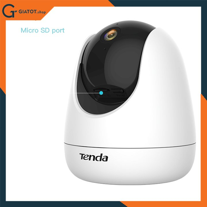 Camera IP Wifi Tenda CP3 chuẩn hình ảnh 2K xoay 360° Hãng Chính Hãng