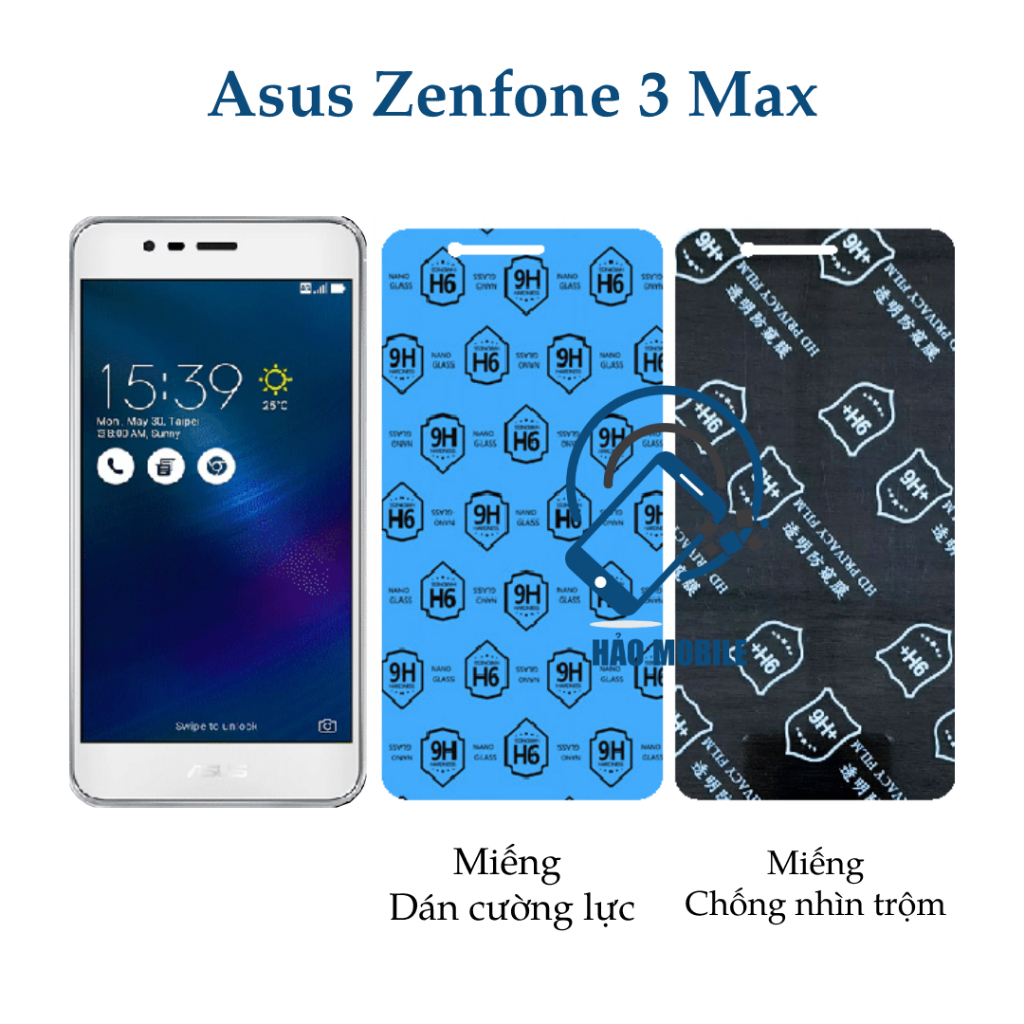 Dán cường lực dẻo nano Asus Zenfone 3 Max ( trong suốt và chống nhìn trộm )