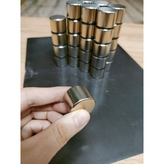 Nam châm tròn trụ phi 25x20mm đất hiếm siêu mạnh