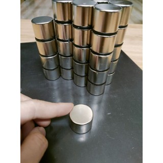 Nam châm tròn trụ phi 25x20mm đất hiếm siêu mạnh