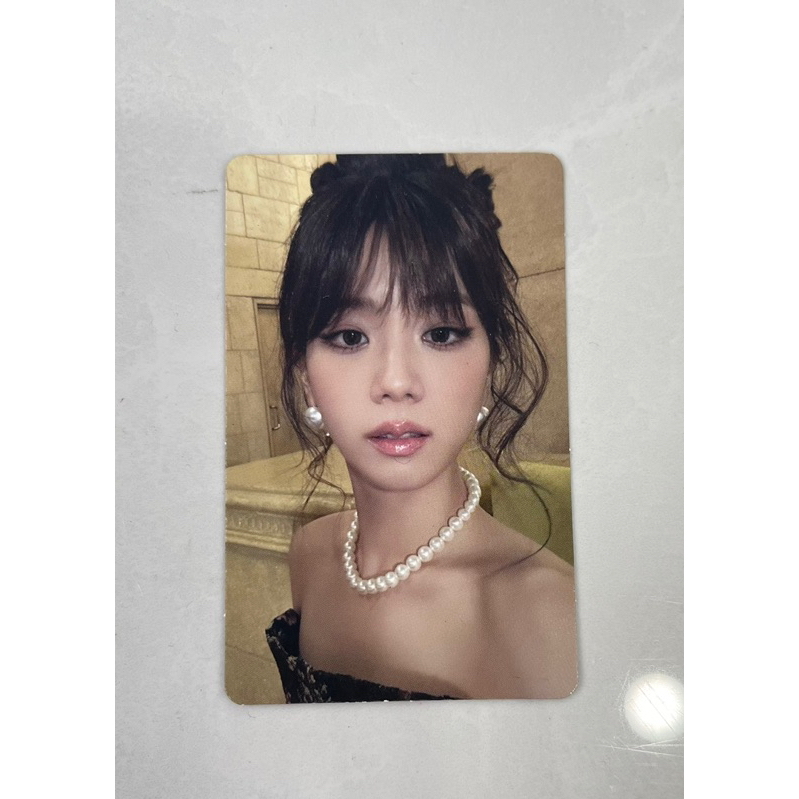 Card Bo góc Album JISOO solo