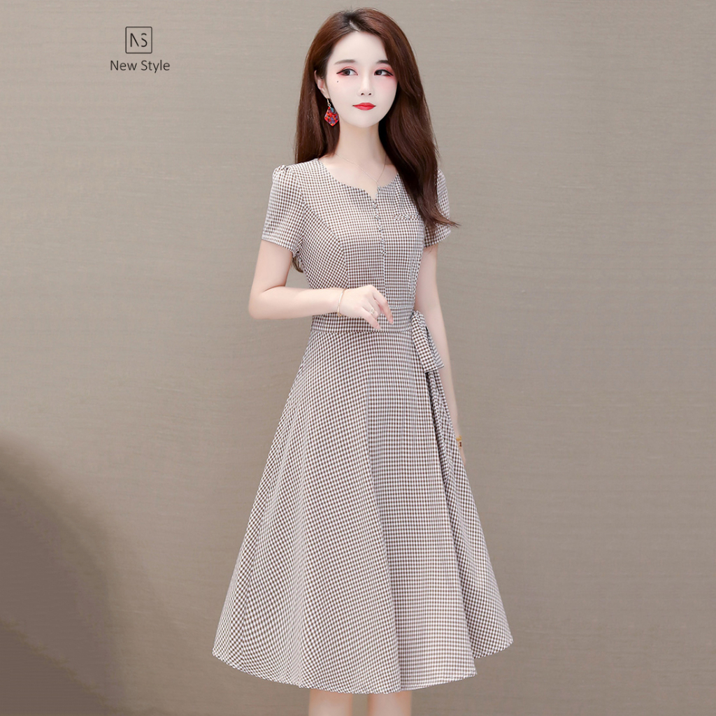 Đầm Công Sở Nữ Dáng Xòe Cao Cấp - DV15