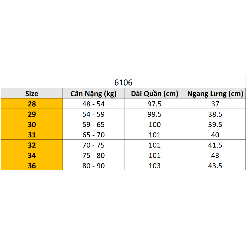 Quần jean dài nam chất vải dày dặn, tone màu nguyên bản form slim fit tôn dáng 6106