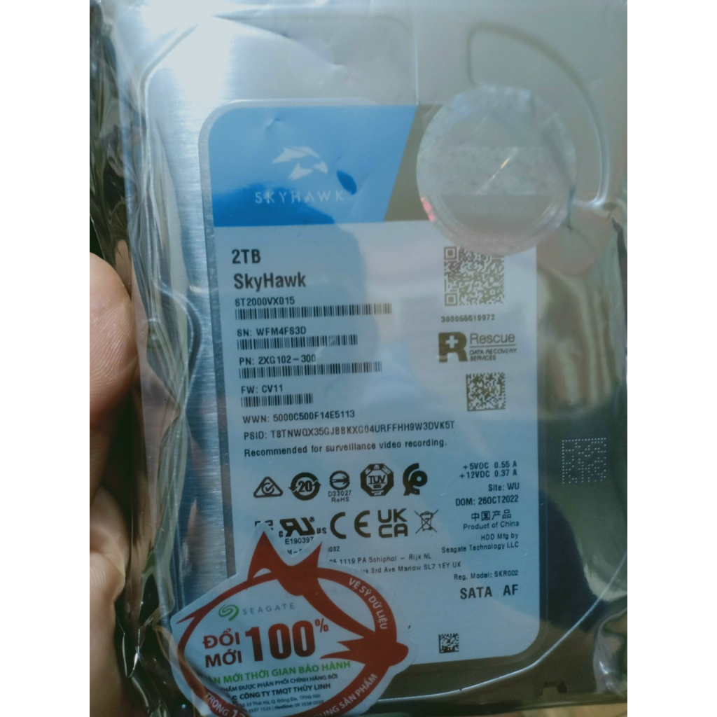 Ổ CỨNG SEAGATE HDD 2TB (2000GB)