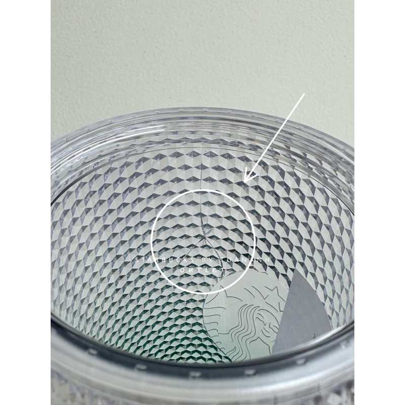 Ly Starbucks Studded Gradient Crown 710ml