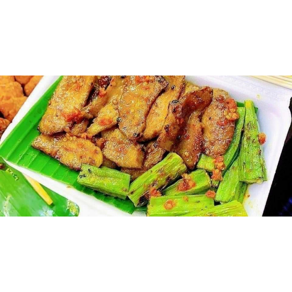 Vú heo ướp chao sa tế 500g