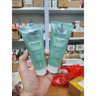 [CHÍNH HÃNG] Tẩy Da Chết Da Mụn Eucerin Pro ACNE Solution Scrub 100ml - HELLO STORE