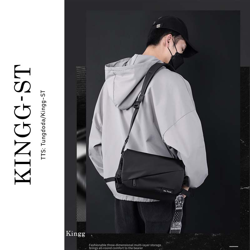 Túi đeo chéo nam nữ unisex mini nhỏ gọn Daily Bag vải polyester chống thấm nước thời trang Hàn Quốc cao cấp King ST