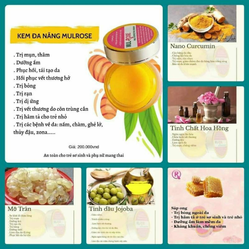 Kem Mul-Rose đa năng 30g