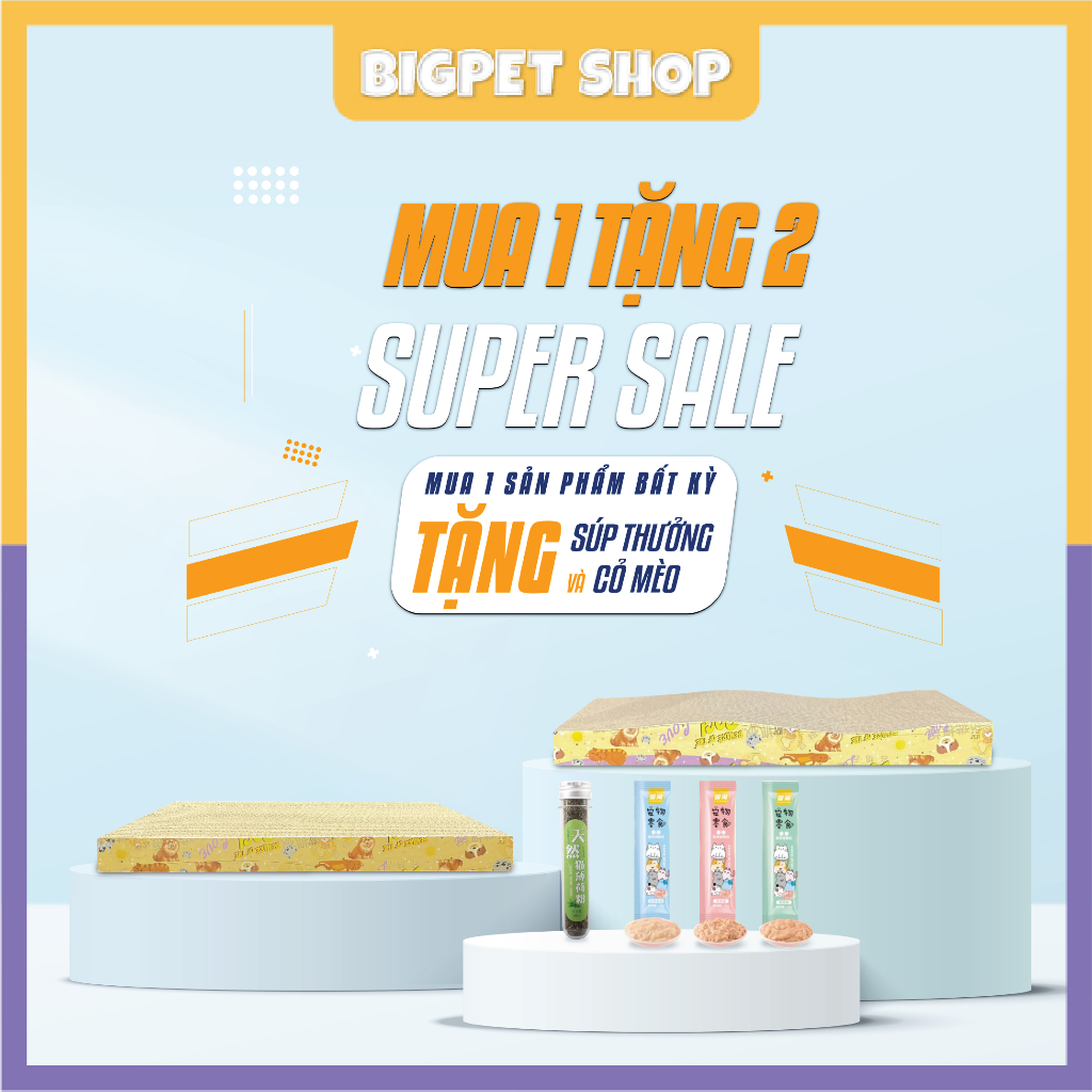 Bàn cào móng cho mèo, bàn cào mèo nhiều hình đồ chơi cho thú cưng