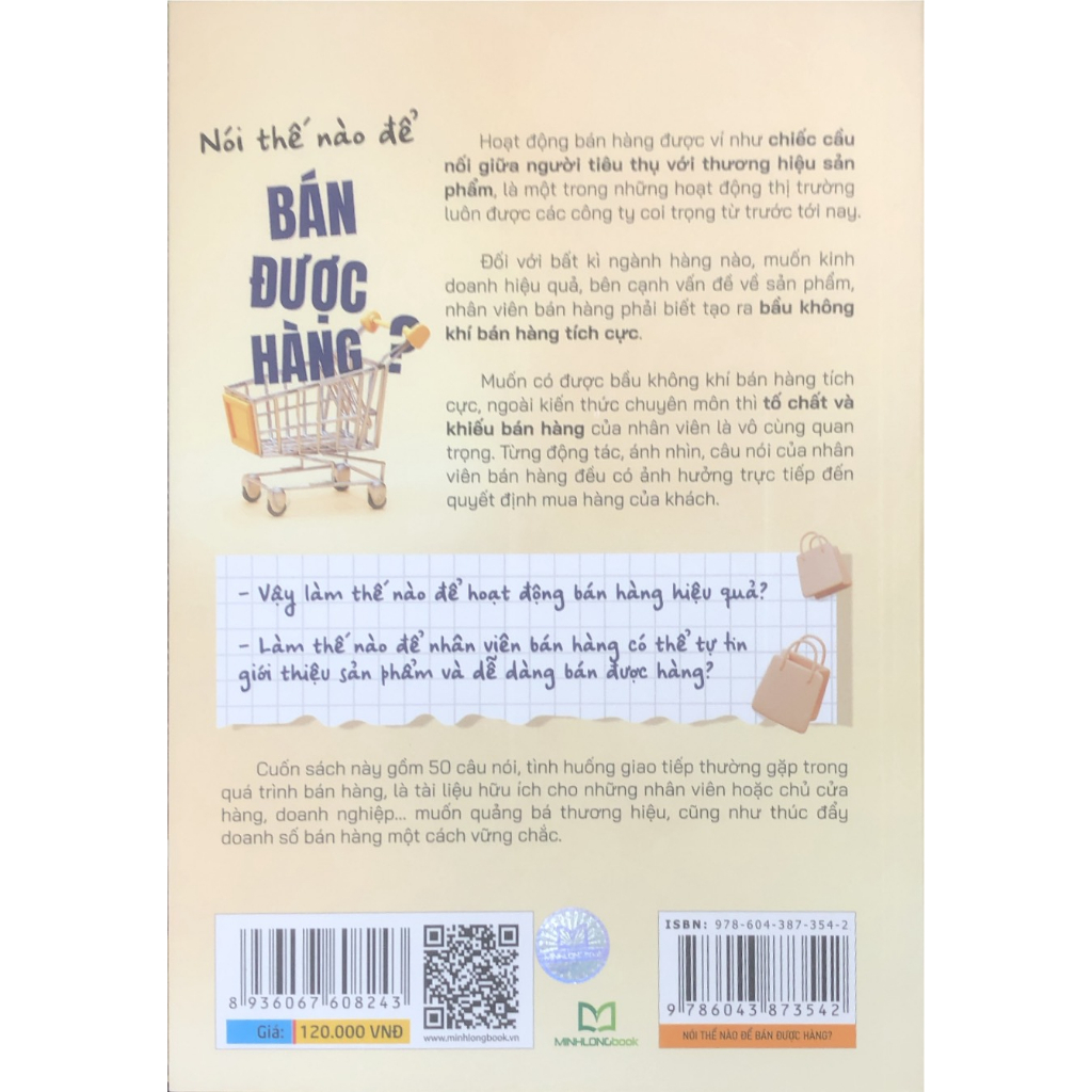 Sách - Nói thế nào để bán được hàng? (ML)