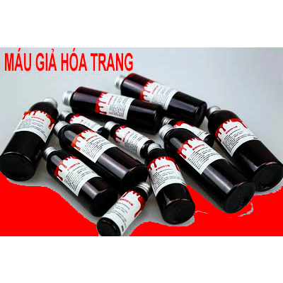 Máu Giả Hóa Trang Halloween 5/ 30 / 60 / 120ml  Phẩm màu Đỏ tươi Nguyên Liệu Làm Màu Slam Slime