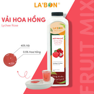 Mứt Pha Chế Vải Hoa Hồng LA'BON.